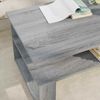 vidaXL Couchtisch Graues Sonoma 90 x 50 x 40 cm Holzwerkstoff 8000217 Bild 4