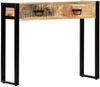 Konsolentisch, Beistelltisch, Konsole 90 x 30 x 75 cm Massivholz Mango Bild 2
