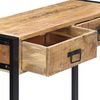 Konsolentisch, Beistelltisch, Konsole 90 x 30 x 75 cm Massivholz Mango Bild 5