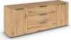 rauch Schubkastenkommode Flipp Kommode Sideboard Wäscheschrank, 2-türig mit 3 Schubladen und Soft-Close-Funktion Bild 3