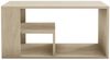 Hanah Home Elegant Coffee Table with Wall-Mount Option, Travertine Color, 80 x 50 x 40 cm | 100% Melamine Coated, 18 mm Thick | Stylish Storage & Shelves for Modern Living Bild 3