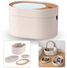 Sarcia. eu Kosmetikbox SAXBORGA Kunststoffbox mit verspiegeltem Deckel IKEA 803.918.82 Bild 4