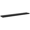 vidaXL Regalbrett 4 pcs Schwarz 60 x 10 x 1,5 cm Holzwerkstoff 875051 Bild 4