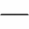 vidaXL Regalbrett 4 pcs Schwarz 60 x 10 x 1,5 cm Holzwerkstoff 875051 Bild 5