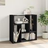vidaXL TV-Schränke 2 Stk. Schwarz 75x30x50 cm Holzwerkstoff 840787 Bild 4