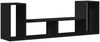 vidaXL TV-Schränke 2 Stk. Schwarz 75x30x50 cm Holzwerkstoff 840787 Bild 2
