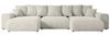 ALTDECOR Wohnlandschaft ESKAR-U, Couch mit Schlaffunktion, Wohnzimmer - Wohnlandschaft, Corner Sofa Bett Eckcouch Couch L-Form Schlafcouch Ausziehbar Bild 4