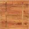 vidaXL Tischplatte 80x80x2,5 cm Quadratisch Massivholz Akazie 370938 Bild 5