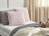 Kissen 2er Set Herzmotiv ASTRANTIA 45 x 45 cm Rosa Bild 3