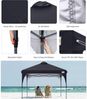 Wasserdichter Pop-Up Pavillon 3x3M Festival Sonnenschutz mit Bild 3