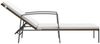 vidaXL Sonnenliege mit Auflage Poly Rattan Braun 317634 Bild 4