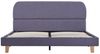 vidaXL Bettgestell Hellgrau Stoff 140x200 cm [280873] Bild 3