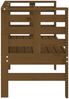 vidaXL Gartenbank Honigbraun 111,5x53x71 cm Massivholz Kiefer 825138 Bild 5
