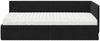 vidaXL Eckbettgestell mit Matratze mit Kopfteil 2 pcs Schwarz Samt 3393823 Bild 5