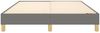 Boxspringbett Dunkelgrau 140x190 cm Stoff [3120607] Bild 5