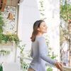 Relaxdays 2er Set Barhocker Rattan Bild 5