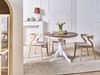 Esstisch AKRON Braune Esche 100 cm 100 cm Holz Bild 3