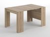 Dmora Ausziehbarer Tisch Abicitren, ausziehbarer Esstisch, Tisch mit Mehrzweckverlängerungen, ausziehbar auf bis zu 10 Sitzplätze, 51/237 x 90 x 78 cm, Eiche Bild 5