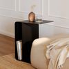 Metallbude Beistelltisch COSMO, 2in1 - Design Couchtisch ohne Montage, rutschfest Bild 3