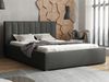 Polsterbett Ideal mit Metallbettkasten (Farbe: Dunkelgrau, Größe: 180x200 cm) Bild 2