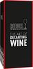 RIEDEL 4100/13 BLACK TIE Face to Face Dekanter aus Kristallglas, handgefertigt, Design-Dekanter Bild 5