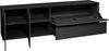 Maeusbacher Imola Lowboard anthrazit matt lack / glas anthrazit glanz BxHxT: 217 x 63 x 42 cm Bild 4