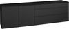 Maeusbacher Imola Lowboard anthrazit matt lack / glas anthrazit glanz BxHxT: 217 x 63 x 42 cm Bild 3