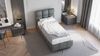 PANDA MÖBEL GmbH Polsterbett BLISS Luxus-Bett mit Lattenrost Wahl Bonell,Taschen und Kokosmatratze, Ein Luxusbett in jeder Größe 120x200cm 100x200 cm 90x200cm Bild 2