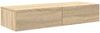 vidaXL Wandregal mit Schubladen Sonoma-Eiche 100x36x19cm Holzwerkstoff 859988 Bild 2