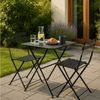 Koopman Klapptisch Gartentisch Campingtisch Falttisch Klapptisch 60x60 cm (1-St), Quadratisch, Matt, 71cm Hoch, Klappbar, Modern Bild 2