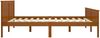 vidaXL Massivholzbett Honigbraun Kiefernholz 180x200 cm 322193 Bild 4