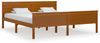 vidaXL Massivholzbett Honigbraun Kiefernholz 180x200 cm 322193 Bild 2