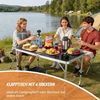 Relaxdays Campingtisch mit 4 Hockern Bild 2