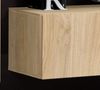 Wohnwand Option in Eiche 5-teilig mit LED 260 cm Bild 5