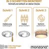 Deckenlampe Sternenhimmel 30cm grau Bild 3