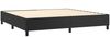 vidaXL Polsterbett mit Matratze & LED Schwarz 200x200 cm Kunstleder, Härtegrad: H2 [3135843] Bild 5