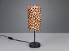 Tischlampe PARDINA mit Stoffschirm Leopardenmuster, Höhe 36,5cm Bild 5