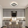 Riserva Deckenleuchten Moderne Quadratische LED Deckenleuchte Schwarz Weiß 30W Neutralweiß Bild 2