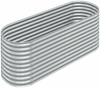 Hochbeet Stahl Oval M 240 x 80 x 80 Silber Bild 5