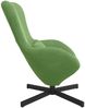 vidaXL Eiersessel Hellgrün 63 x 73 x 90 cm Samt 42002759 Bild 5