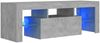 vidaXL TV-Schrank mit LED-Leuchten Betongrau 120 x 35 x 40 cm, Mit Beleuchtung [804350] Bild 2