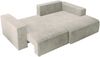 Selsey 'Farese Mini' Ecksofa mit Cordbezug, Schlaffunktion und Stauraum, Greige, rechts Bild 3