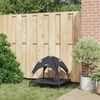 vidaXL Hundebett Schwarz 71 x 64 x 71 cm Stahl 42008186 Bild 3