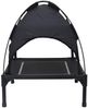 vidaXL Hundebett Schwarz 71 x 64 x 71 cm Stahl 42008186 Bild 5