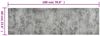 vidaXL Küchenteppich Waschbar Beton 60x180 cm Samt 136571 Bild 5