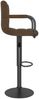 vidaXL Barhocker 2 Stk. Braun Stoff [334638] Bild 5