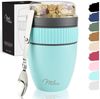 Milu Müslibox Müslibecher To Go Edelstahl 400 ml, isoliert, auslaufsicher, Müslimax Set Bild 1