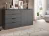 Sideboard Swan in grau 148 x 80 cm Bild 2