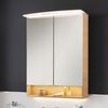 FACKELMANN B.STYLE LED Spiegelschrank 60 cm breit, Braun Bild 2