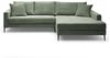 Liadomo Ecksofa Hilary, Cordbezug, verschiedene Farben, Ottomane links oder rechts, Kissen Bild 4